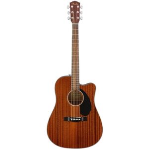 Fender CD-60SCE Dreadnought Acoustic-Electric Guitar - All Mahogany