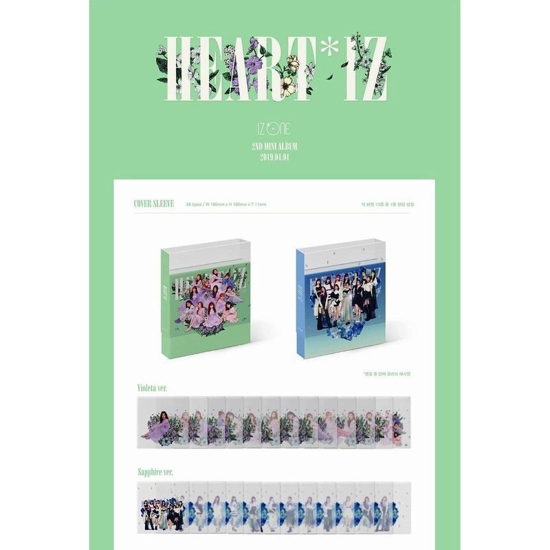 Heartxiz 2nd Mini Album Kihno Album | Izone