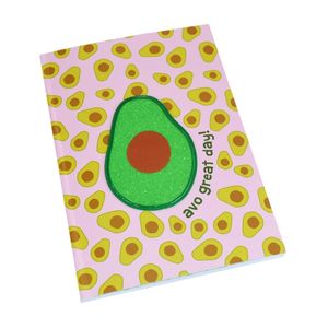 Happy Zoo Avocado Notebook Perfect Bound