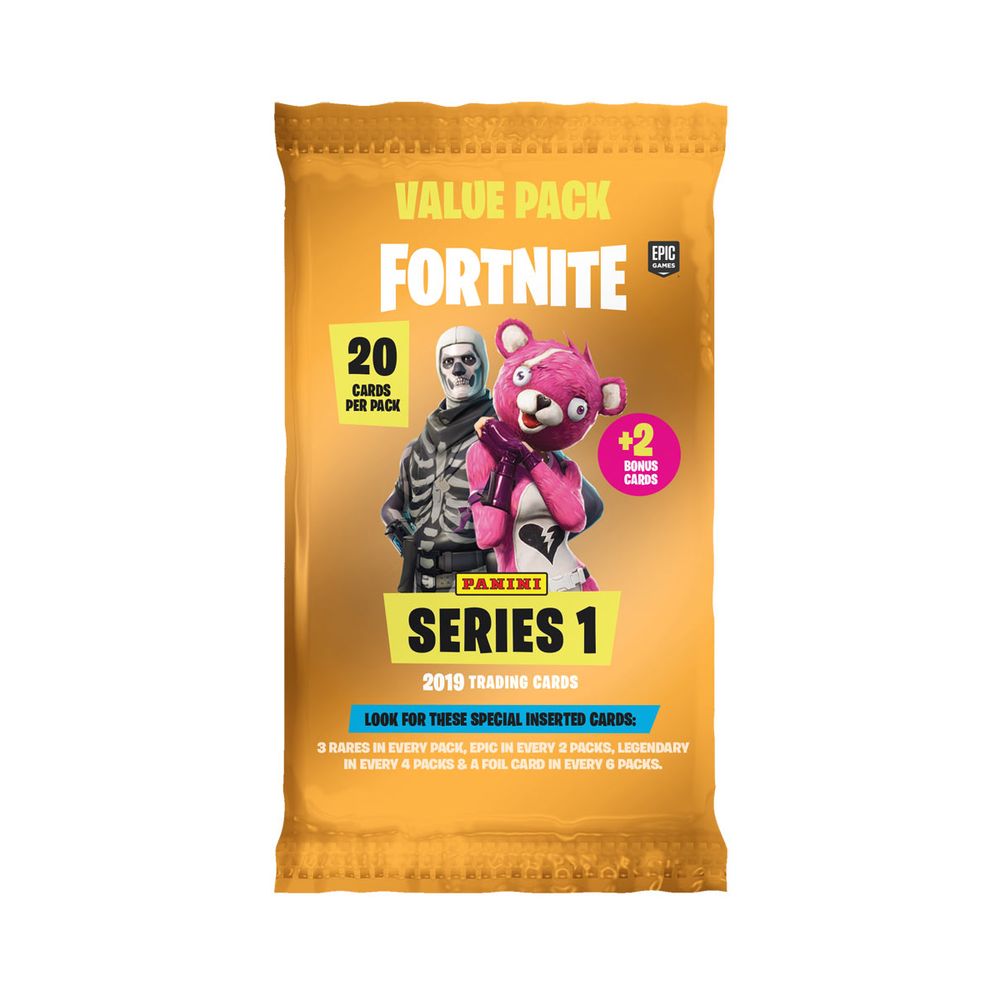 Fortnite 2019 Trading Cards Fat Pack (Includes 22 Cards)