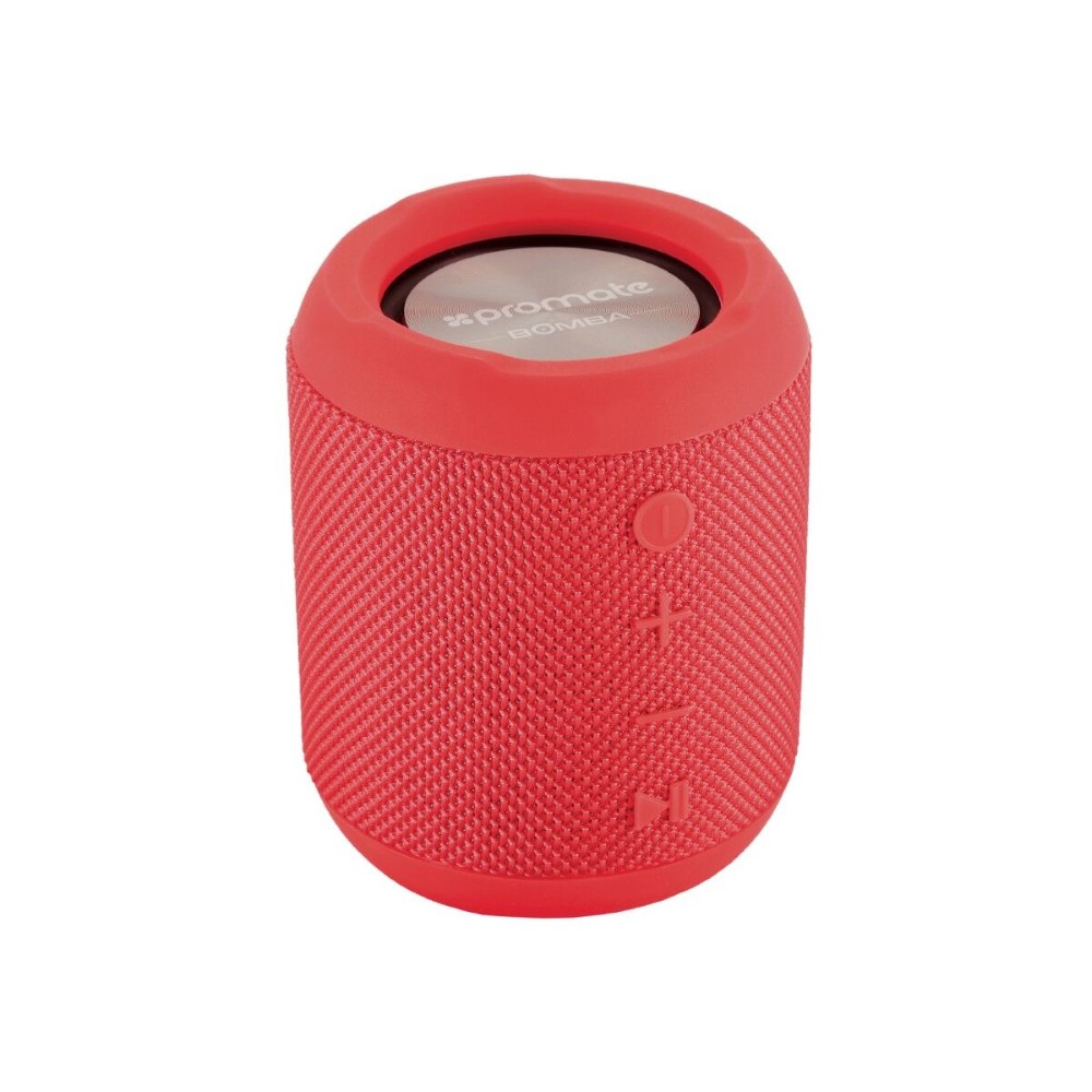 Promate Bomba Red 7W All-in-One Bluetooth Speaker