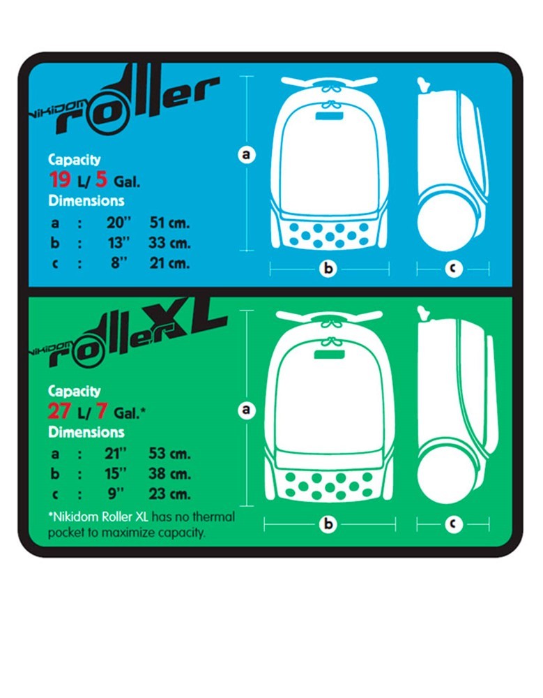 Nikidom Roller Trolley Bag Goal
