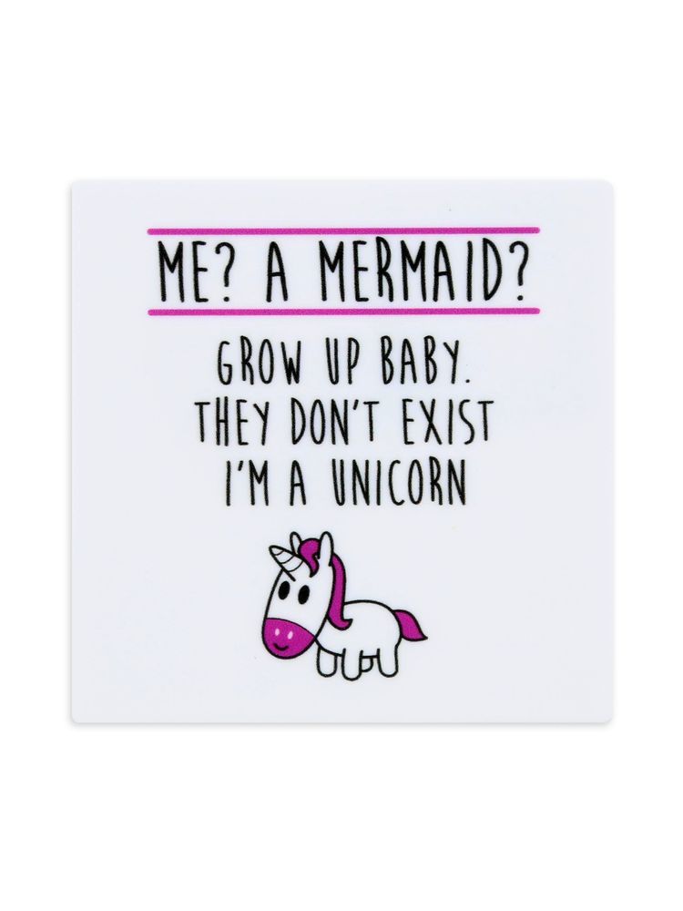 I Want It Now Mermaid Coaster