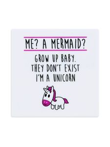 I Want It Now Mermaid Coaster