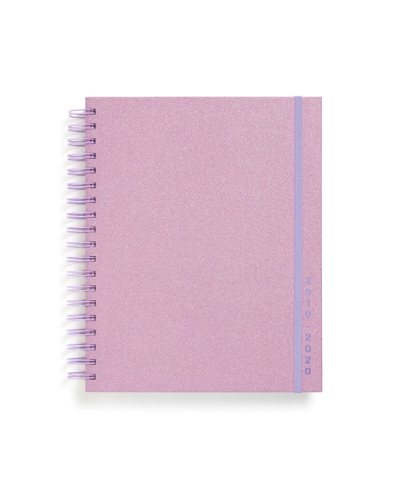 ban.do 17-Month Large Planner Lilac Glitter