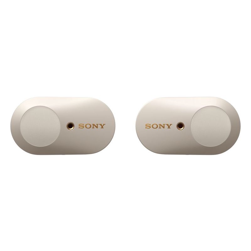 Sony WF-1000XM3 Wireless Noise Cancelling In-Ear Earphones With Mic For Calls Platinum Silver