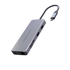Powerology 11-in-1 USB C Hub Grey