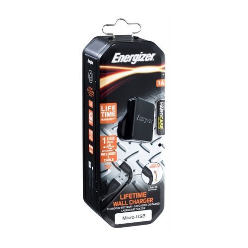 Energizer Wall Charger Lw 1A + Micro USB Cable Black