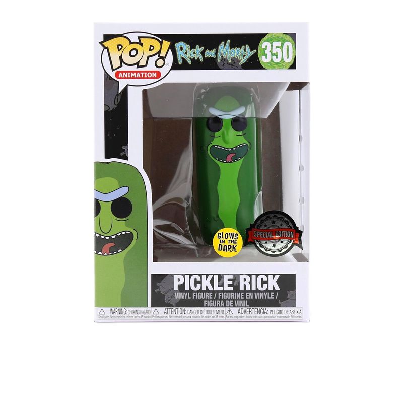 Funko Pop Animation Rick & Morty Pickle Rick Vinyl Figure