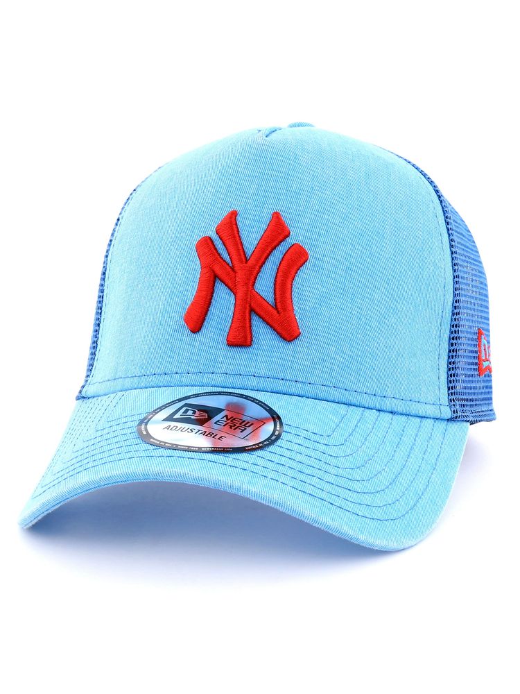 New Era Washed MLB Neyyan Cap Med Blue