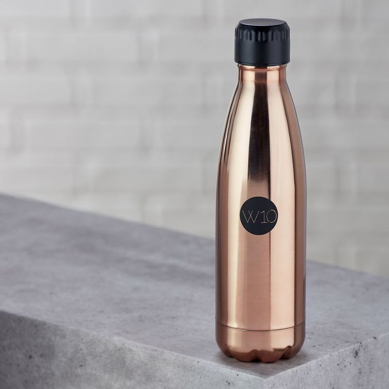 W10 Kensington Copper Water Bottle 480ml