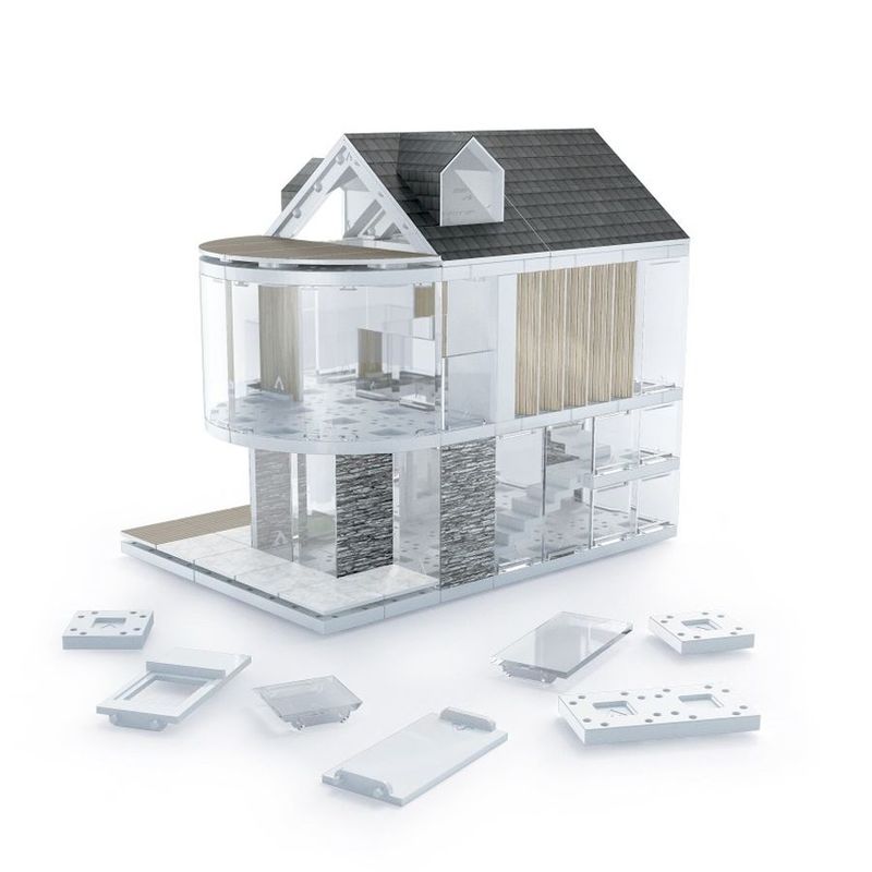 Arckit 90 Architectural Model Building Kit (230+ Pieces)