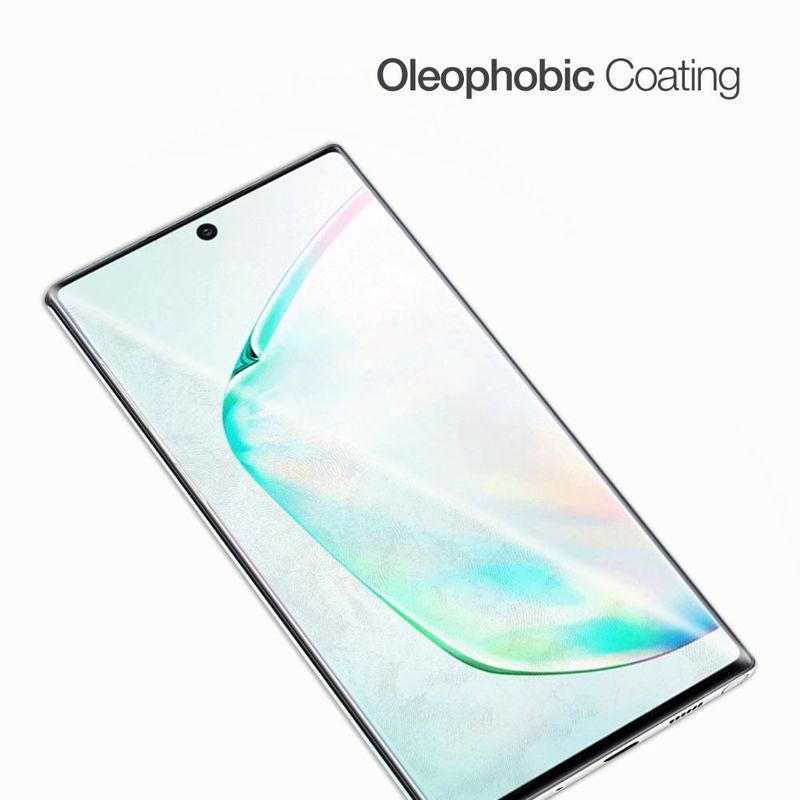 Amazing Thing 3D Curved Full Cover Glass Screen Protector Black For Samsung Galaxy Note 10