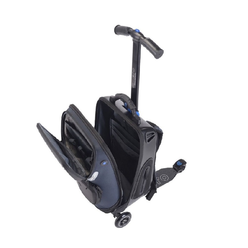 Micro Kickpack Luggage Scooter Black