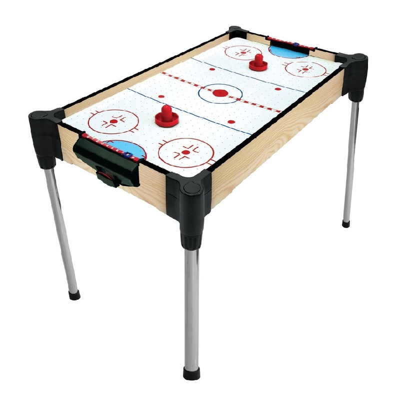 Merchant Ambassador 27 Inch Air Hockey Table with Elevated Surface & Legs
