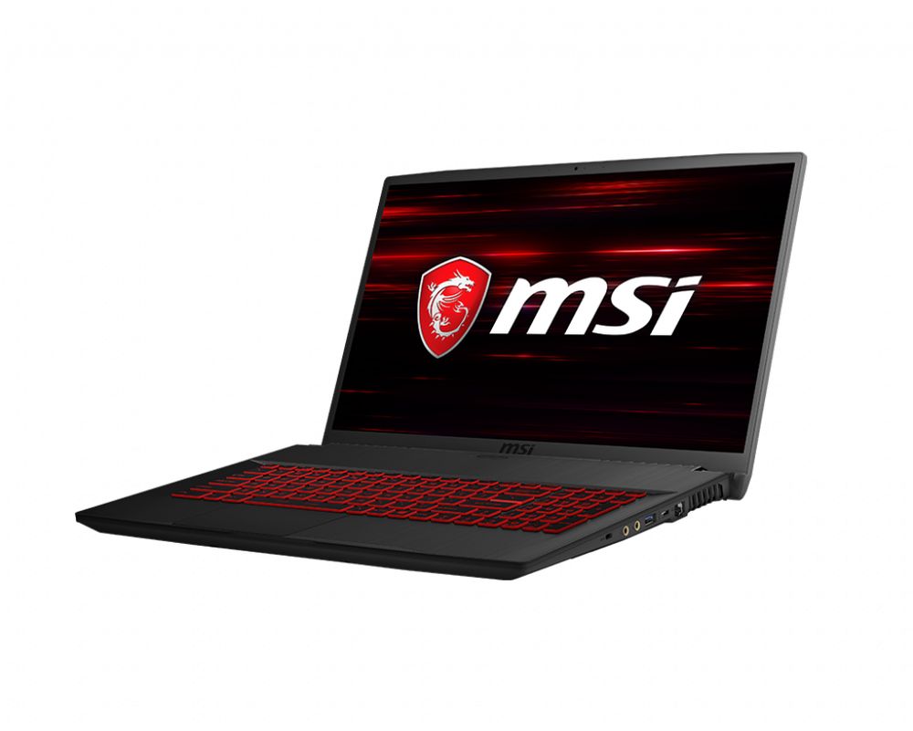 MSI GF75 Thin 9SC Gaming Laptop i7-9750H/16GB/1TB HDD+256GB SSD/GeForce GTX 1650 4GB/17.3 inch FHD/60Hz/Windows 10 Home