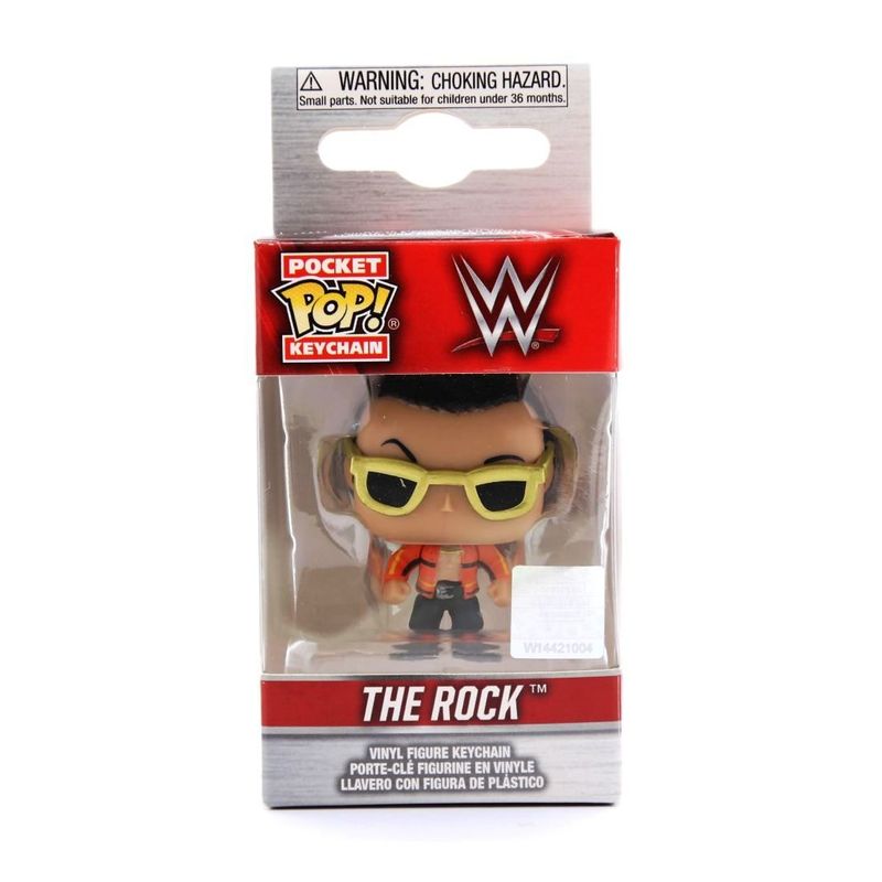 Funko Pocket Pop! WWE The Rock 2-Inch Vinyl Figure Keychain
