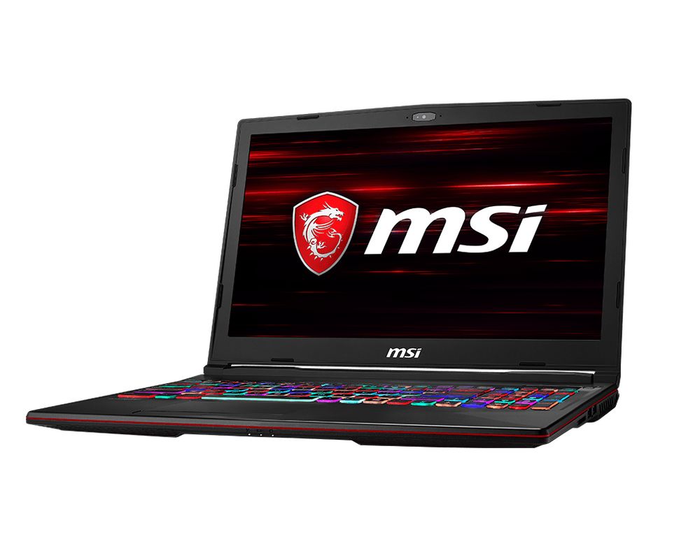 MSI GL63 9SEK Gaming Laptop i7-9750H/16GB/1TB HDD+256GB SSD/GeForce RTX 2060 6GB/15.6 inch FHD/120Hz/Windows 10 Home