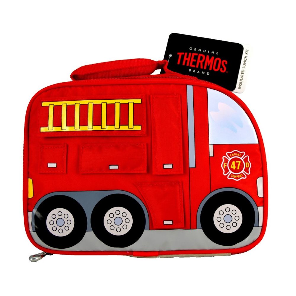 Thermos Fire Truck Novlety Kids' Lunch Bag
