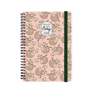 Take It Easy 2020 12M Large Weekly Spiral Bound Diary