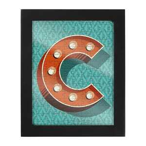 Ridleys Alphabet Jigsaw Puzzle with Frame Letter C