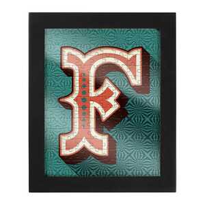 Ridleys Alphabet Jigsaw Puzzle with Frame Letter F