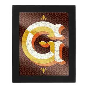 Ridleys Alphabet Jigsaw Puzzle with Frame Letter G