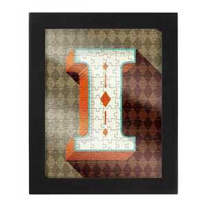 Ridleys Alphabet Jigsaw Puzzle with Frame Letter I