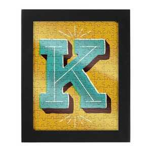 Ridleys Alphabet Jigsaw Puzzle with Frame Letter K