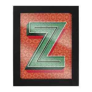 Ridleys Alphabet Jigsaw Puzzle with Frame Letter Z