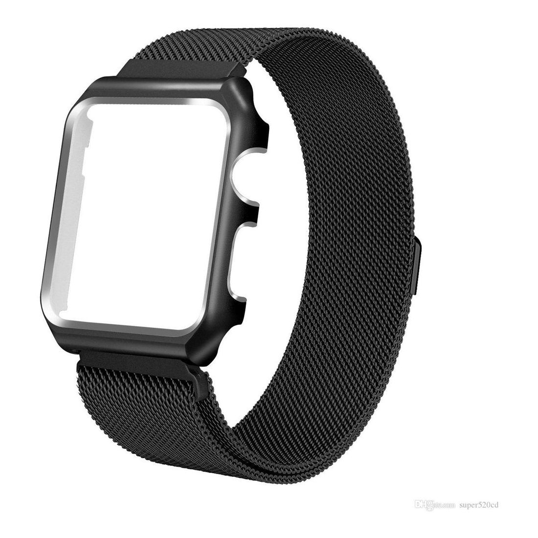 Uniq Dante Mesh Steel Strap 40mm Midnight Black for Apple Watch S4 (Compatible with Apple Watch 38/40/41mm)