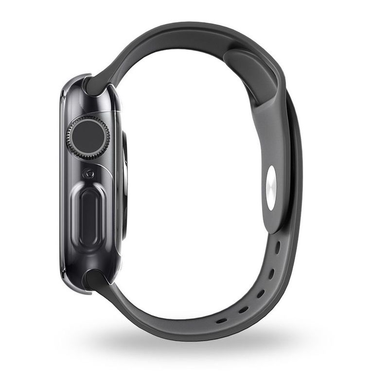 Uniq Garde Hybrid 40mm Case Smoked Tinted Grey with Screen Protector for Apple Watch S4