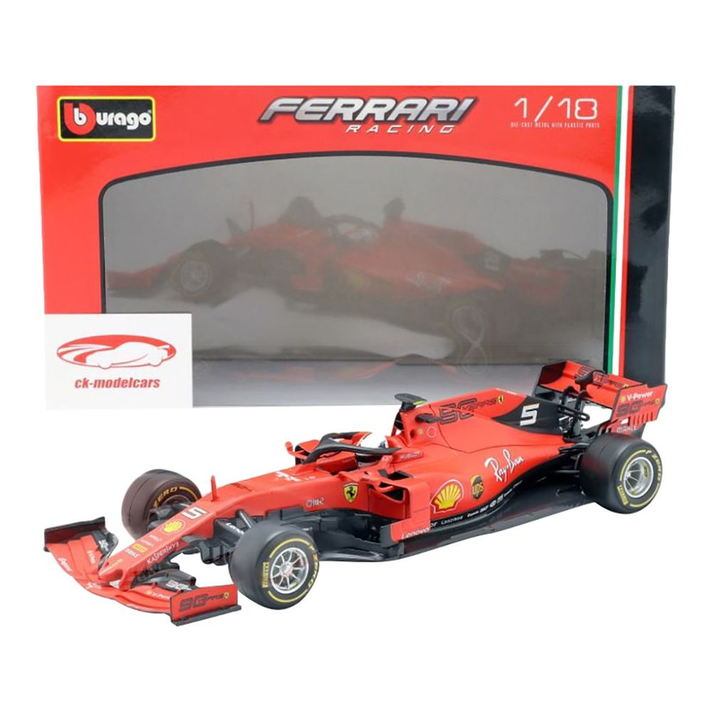 BBurago Ferrari F1 2019 Season 1.18 Die-Cast Scale Model Car