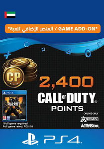 Call of Duty Black Ops IV 2400 Points for Sony PlayStation - (UAE) (Digital Code)