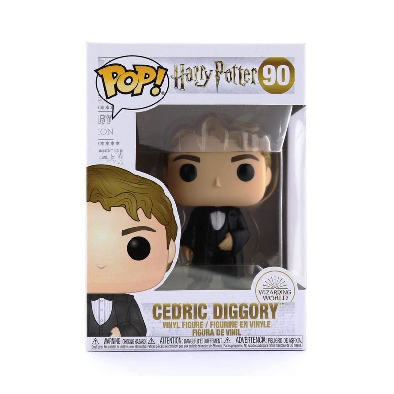 Funko Pop Harry Potter S7 Cedric Diggory Yule Vinyl Figure