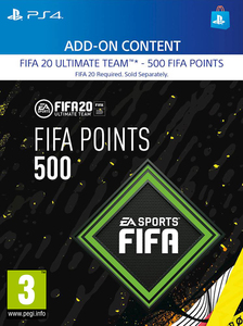 FIFA 20 Ultimate Team 500 Points for Sony PlayStation - (UAE) (Digital Code)