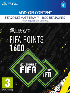 FIFA 20 Ultimate Team 1600 Points for Sony PlayStation - (UAE) (Digital Code)