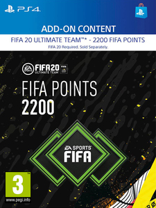 FIFA 20 Ultimate Team 2200 Points for Sony PlayStation - (UAE) (Digital Code)