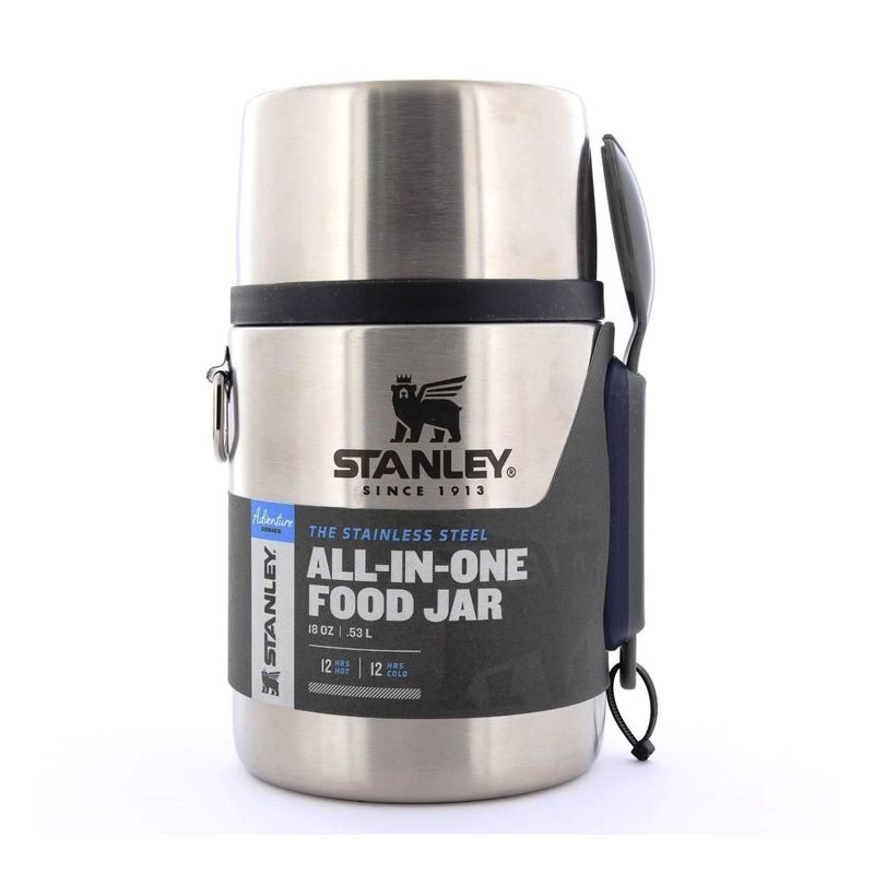 Stanley Adventure All-in-One Stainless Steel Vacuum Food Jar 532ml - Grey