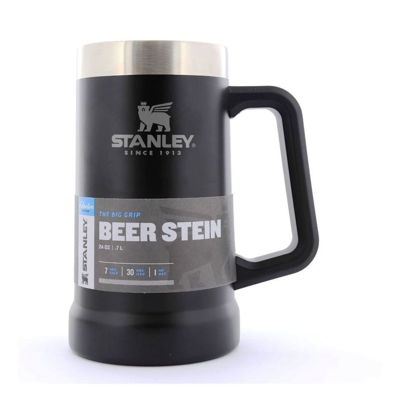 Stanley Adventure Vacuum Stein Matt Black 700ml/ 24oz
