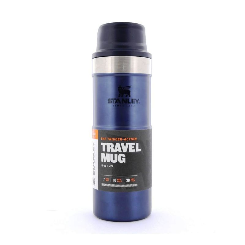 Stanley Trigger Action Travel Mug Nightfall Blue 470ml