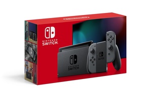 Nintendo Switch V2 Console with Grey Joy-Con Controller (US)