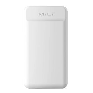 MiLi Power Shine II 10000mAh White Wired Power Bank