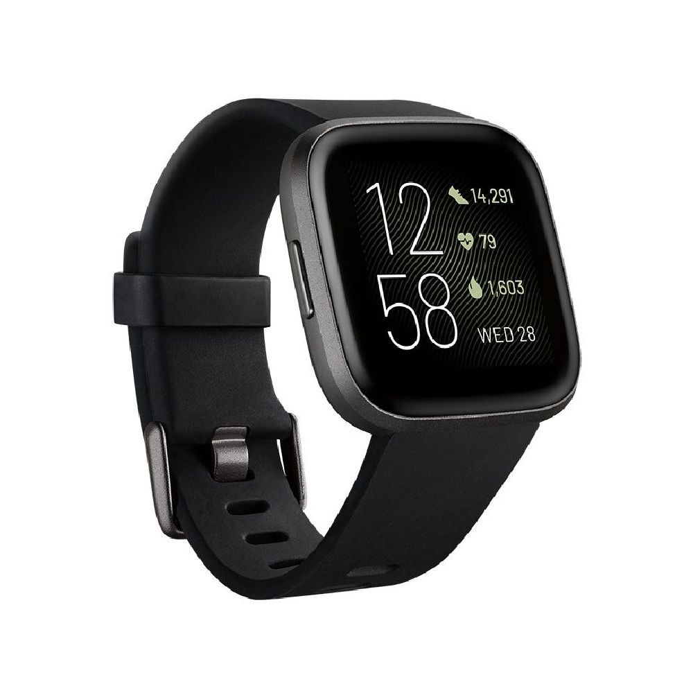 Fitbit Versa 2 NFC Black/Carbon Aluminum Smartwatch