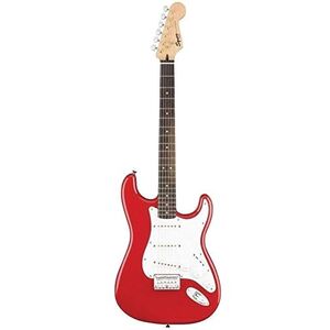 Fender Squier MM Strat Hardtail Electric Guitar Red
