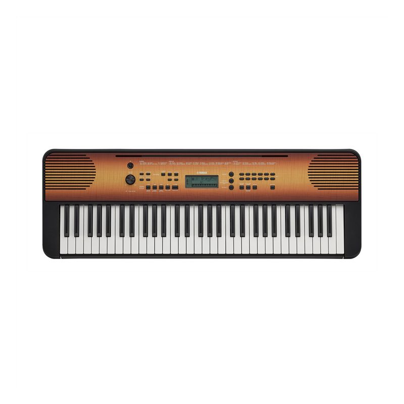 Yamaha PSR-E360 61-Key Digital Keyboard Mahogany