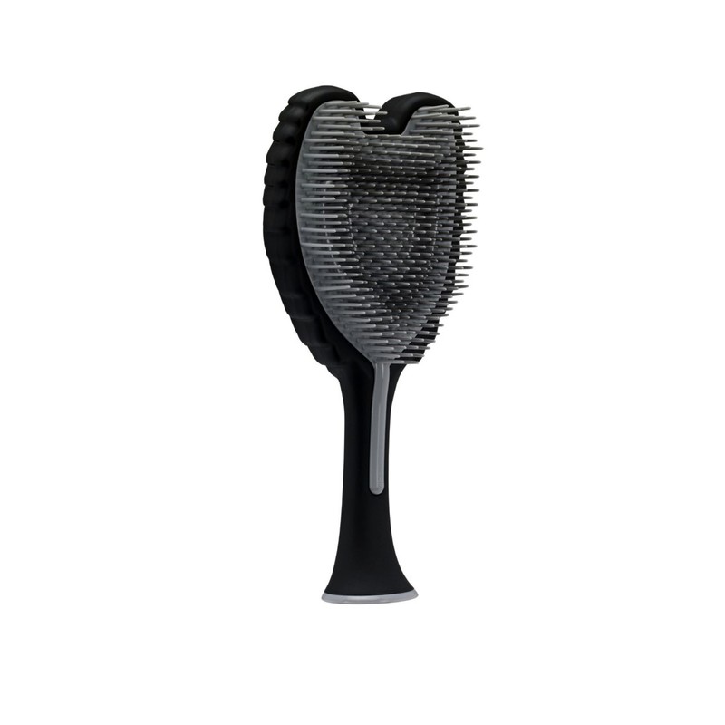 Tangle Angel Soft Touch Hair Brush Black & Grey Bristles