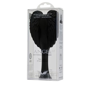 Tangle Angel Soft Touch Hair Brush Black & Grey Bristles