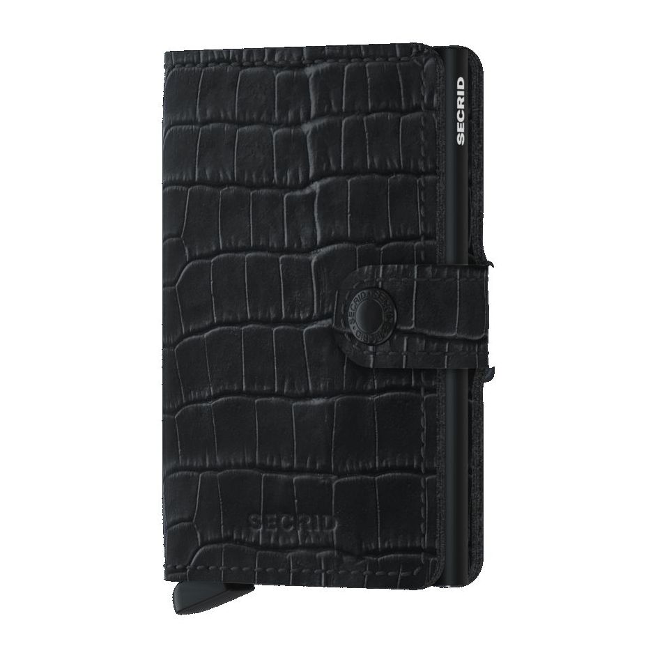 Secrid Miniwallet Leather Wallet Cleo Black