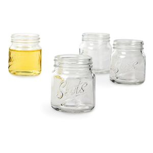 Balvi Shot Glass Mason Jar Shot Cups (Set Of 4)